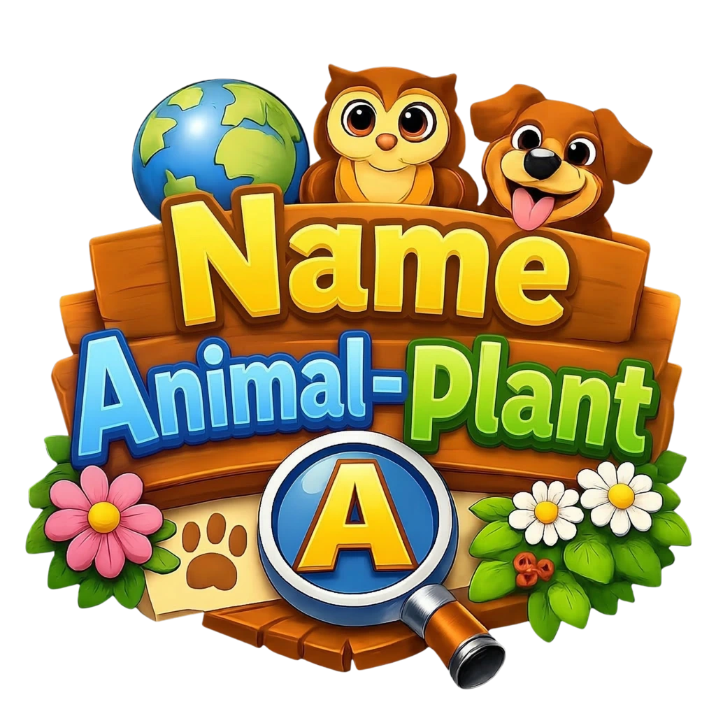 Name Animal Plant logo
